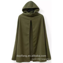 newest design autumn women's hood cloak fashion women's cloak